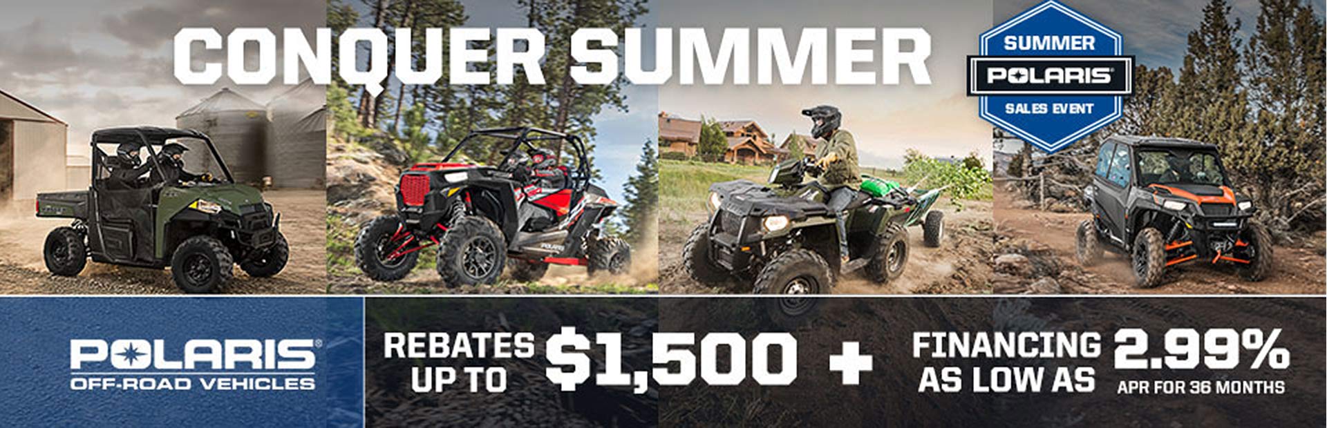 Polaris Industries: Polaris Summer Sales Event - Off-Road
